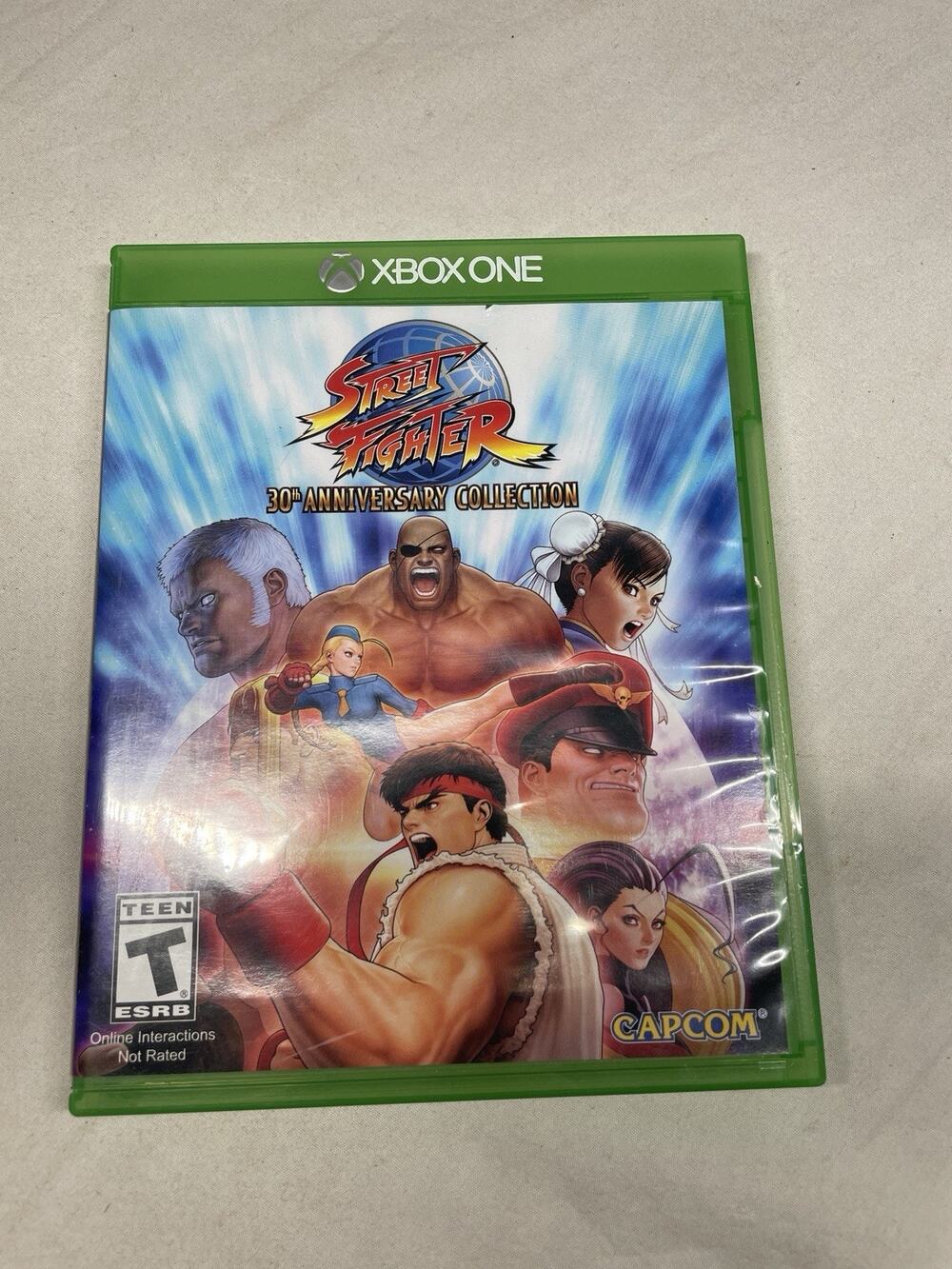 Street Fighter 30th Anniversary Collection (Microsoft Xbox One, 2018) Works!!!